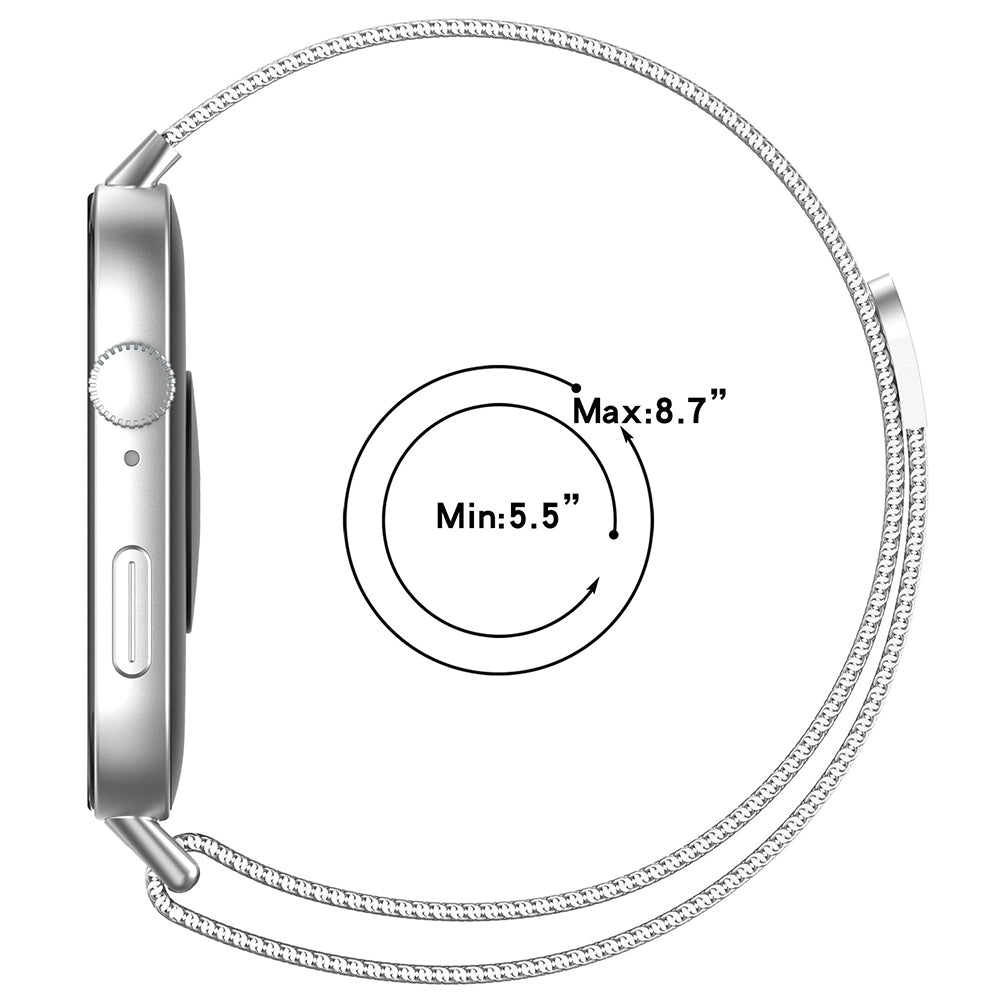 Techsuit W009 remienok pre Huawei Watch Fit 4 Pro / Fit 4 / Fit 3, čierny