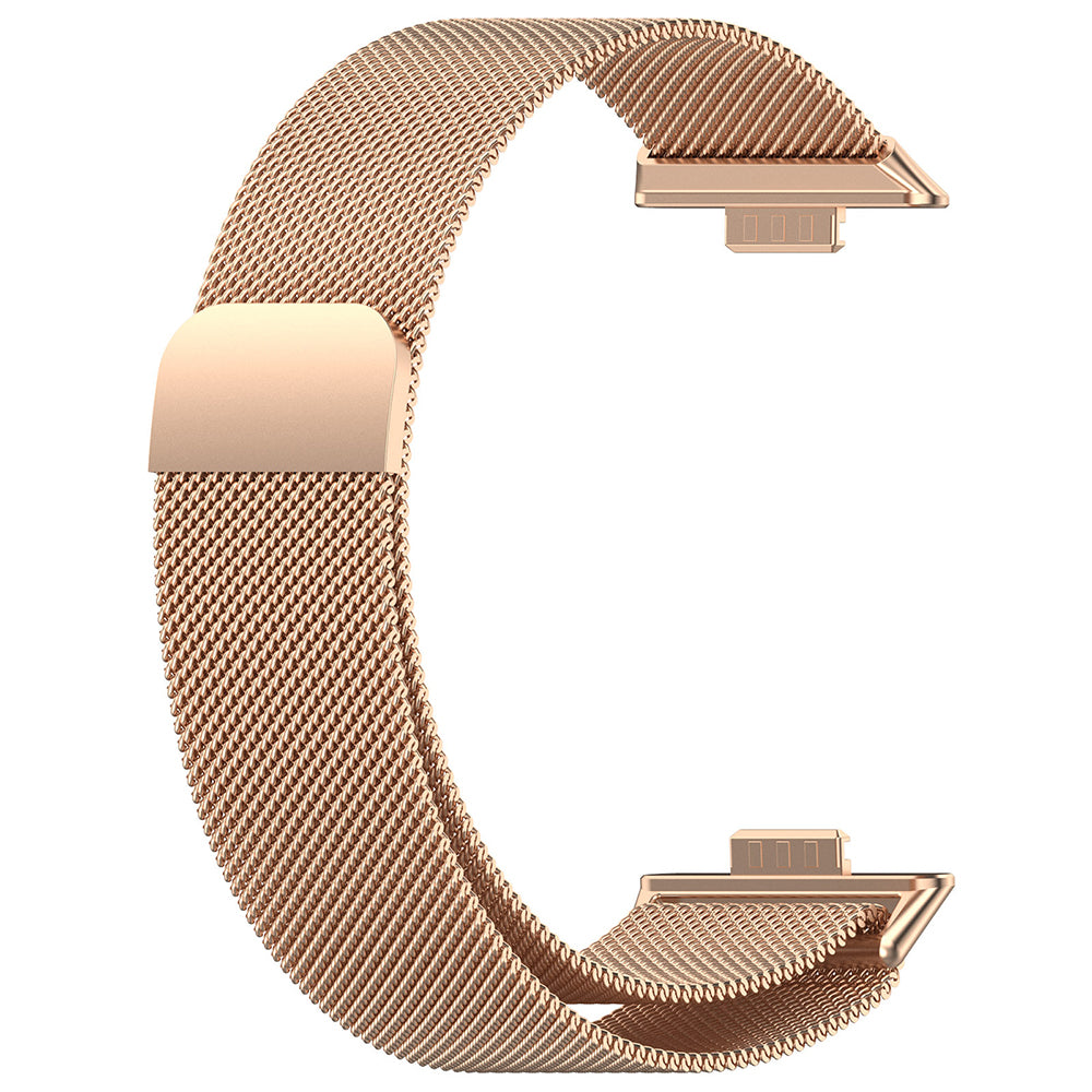 Techsuit W009 remienok pre Huawei Watch Fit 4 Pro / Fit 4 / Fit 3, Ružovo Zlatý