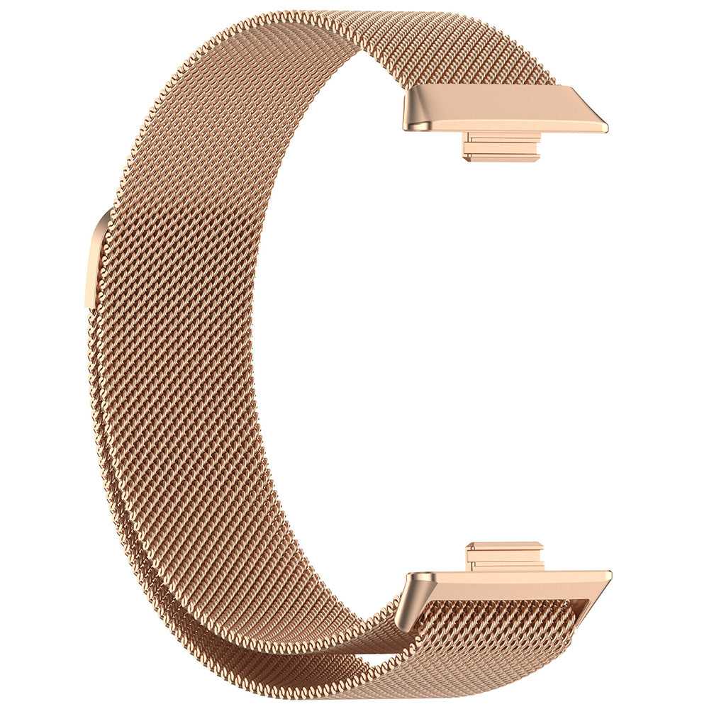Techsuit W009 remienok pre Huawei Watch Fit 4 Pro / Fit 4 / Fit 3, Ružovo Zlatý