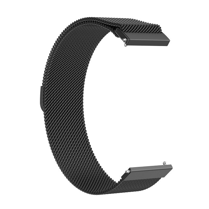 Techsuit W009 remienok pre Samsung Galaxy Watch / Huawei Watch Series, 22mm, Čierny
