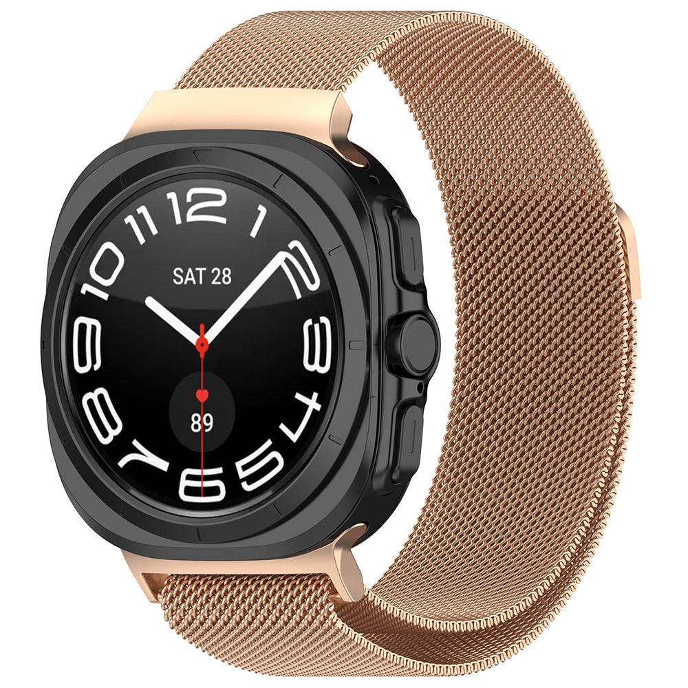 Techsuit W009 remienok pre Samsung Galaxy Watch Ultra, Ružové Zlato