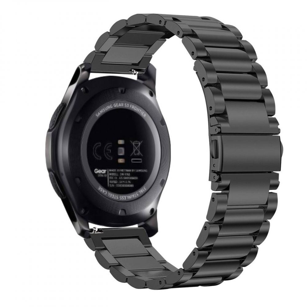 Techsuit W010 remienok pre Huawei Watch / Garmin Watch Series, 18mm, Strieborný