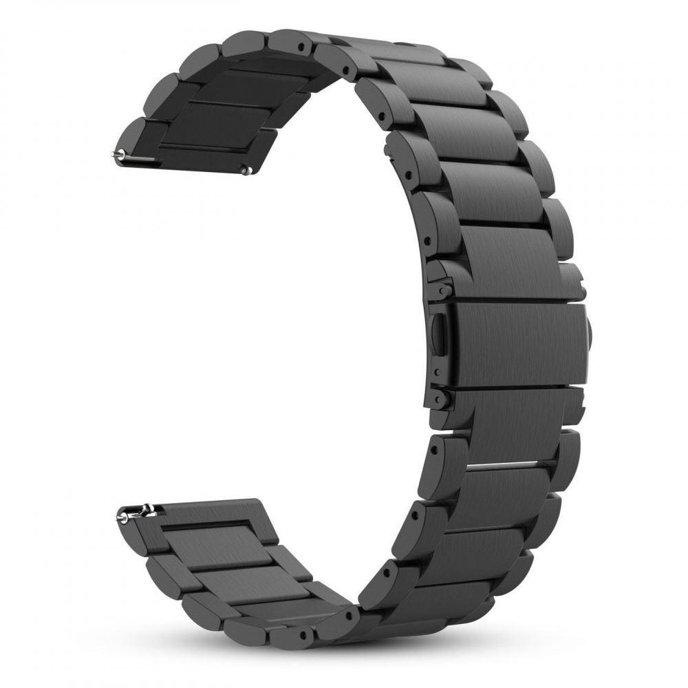 Techsuit W010 remienok pre Huawei Watch / Garmin Watch Series, 18mm, čierny