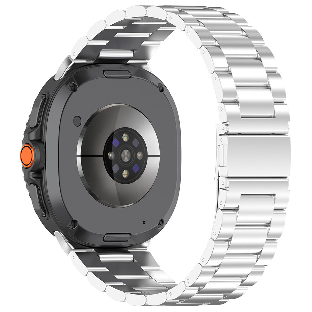 Techsuit W010 remienok pre Samsung Galaxy Watch8 / Watch8 Classic Series, Strieborný