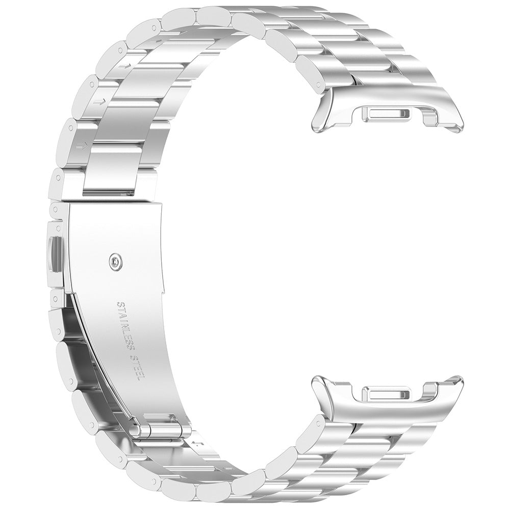 Techsuit W010 remienok pre Samsung Galaxy Watch8 / Watch8 Classic Series, Strieborný