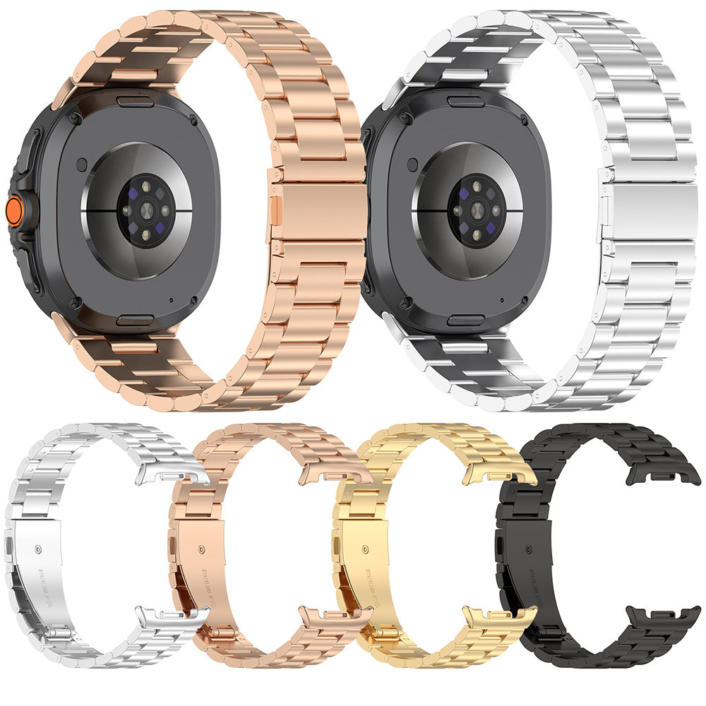 Techsuit W010 remienok pre Samsung Galaxy Watch8 / Watch8 Classic Series, Strieborný