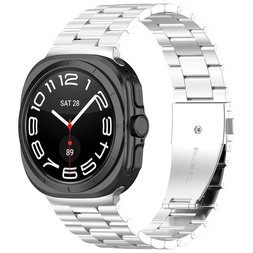 Techsuit W010 remienok pre Samsung Galaxy Watch Ultra, Strieborný