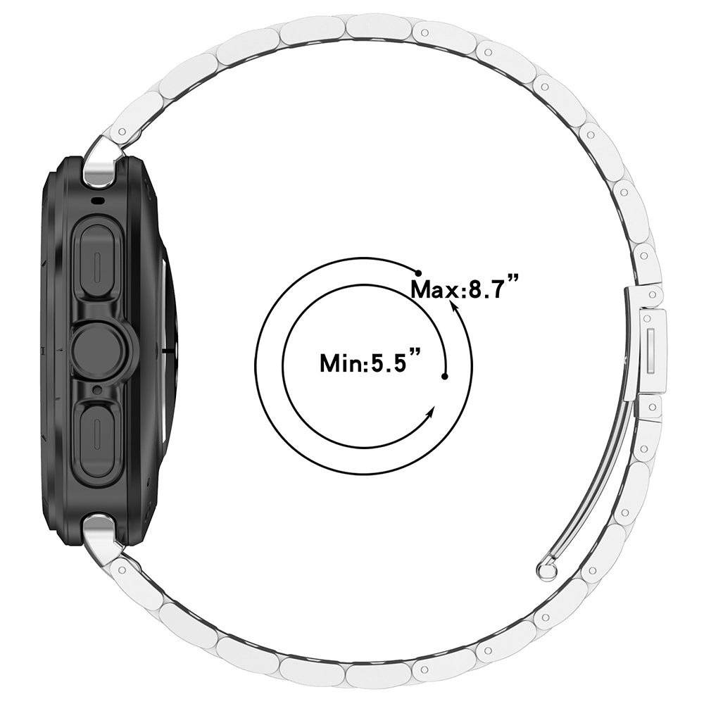 Techsuit W010 remienok pre Samsung Galaxy Watch Ultra, Strieborný