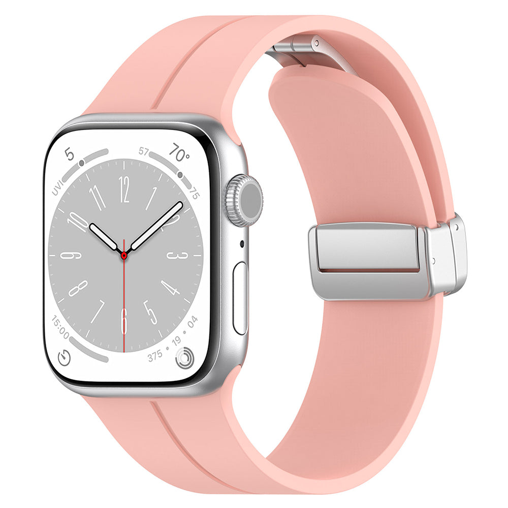 Techsuit W011 remienok pre Apple Watch 49mm / 46mm / 45mm / 44mm / 42mm Series, Ružový