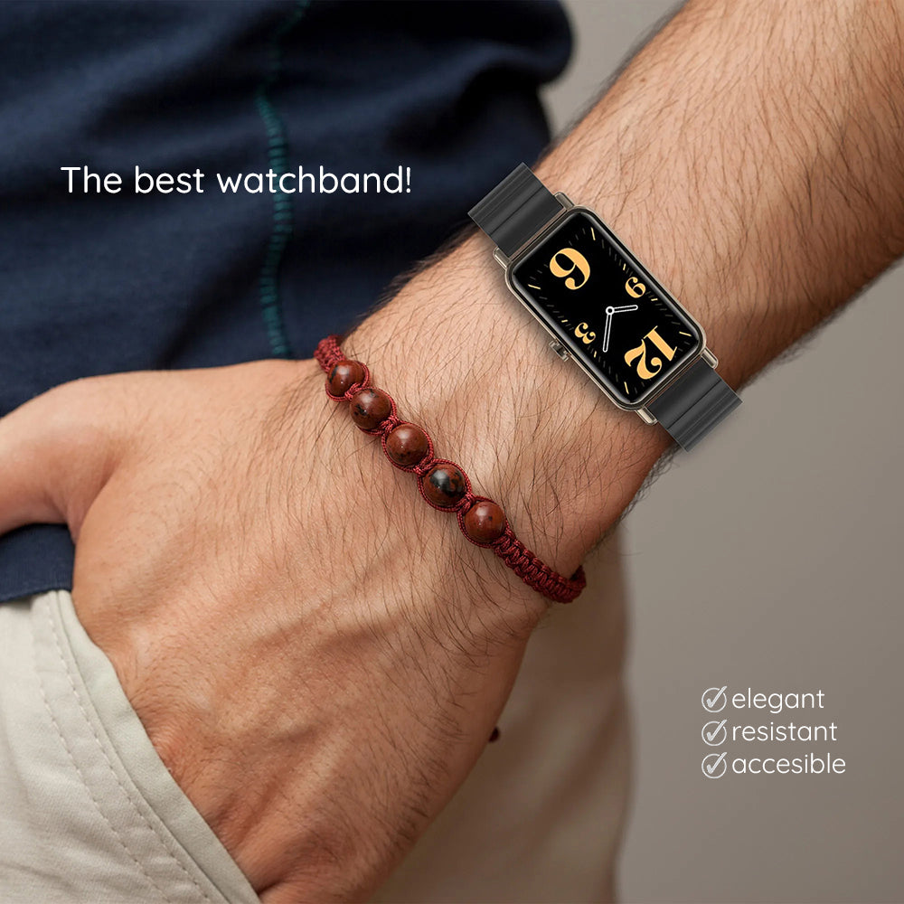 Techsuit W012 remienok pre Apple Watch 42mm / 41mm / 40mm / 38mm Series, čierny