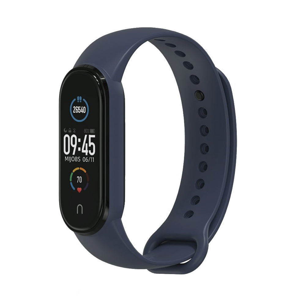 Techsuit W013 remienok pre Xiaomi Band / Amazfit Band Series, Tmavomodrý