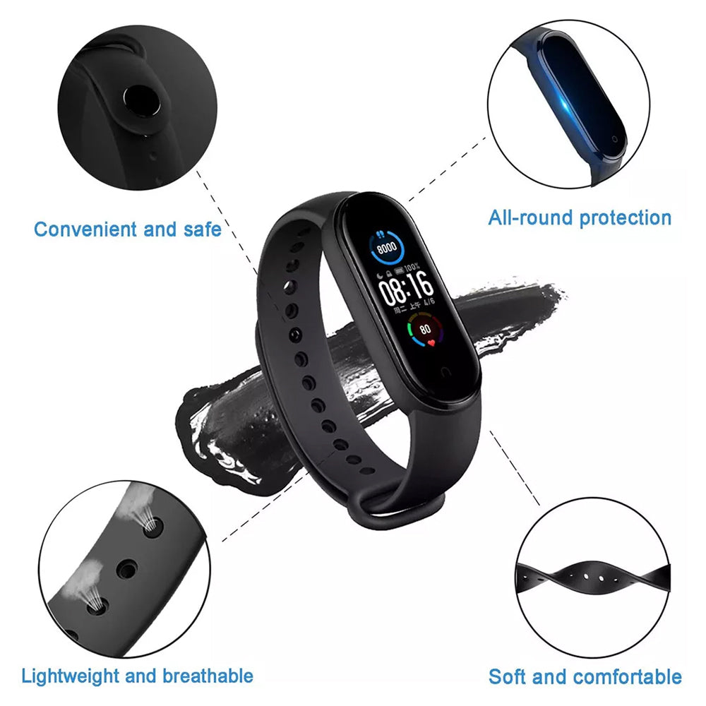 Techsuit W013 remienok pre Xiaomi Band / Amazfit Band Series, Zelený