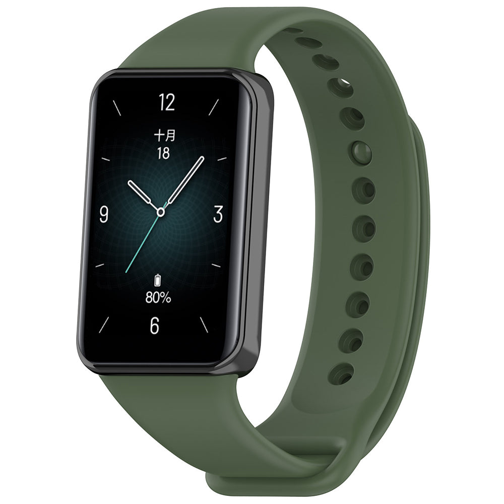 Techsuit W014 remienok pre Honor Band 9, Tmavozelená