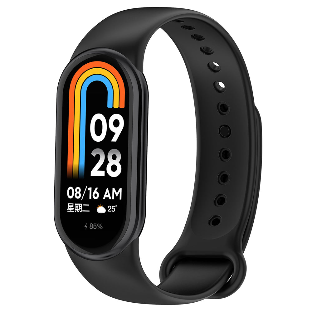 Pásik Techsuit W014 pre Xiaomi Smart Band 10 / 9 / 8, čierny