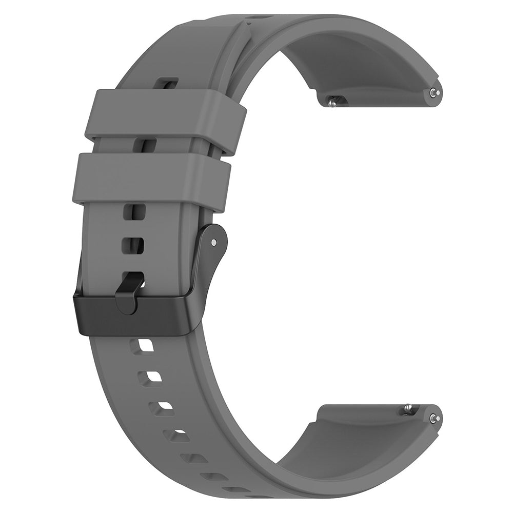 Techsuit W026 remienok pre Huawei Watch / Xiaomi Watch Series, 22mm, Sivý