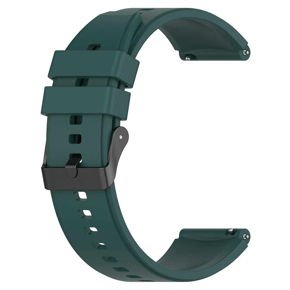 Techsuit W026 remienok pre Huawei Watch / Xiaomi Watch Series, 22mm, Tmavozelený