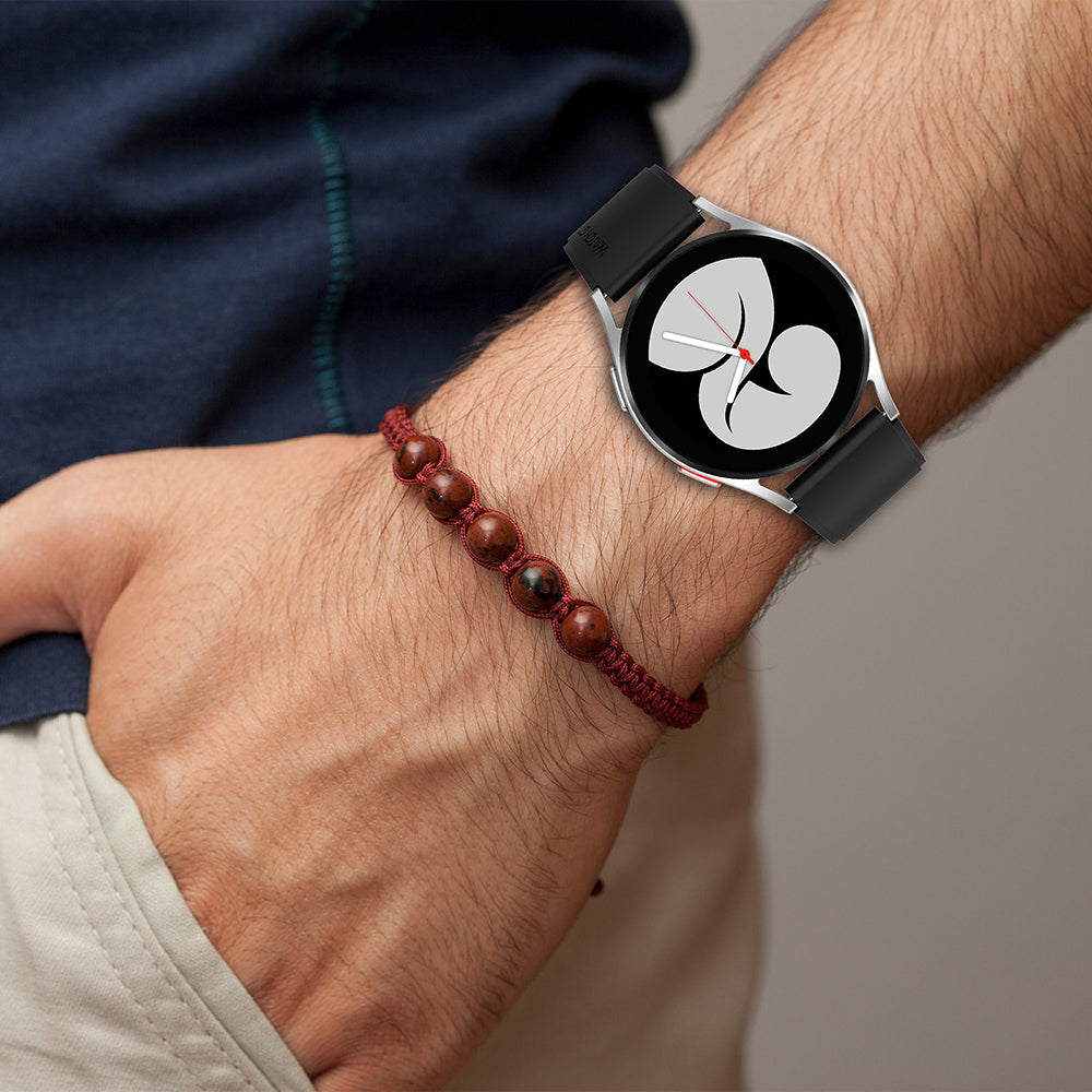 Techsuit W026 remienok pre Huawei Watch / Xiaomi Watch Series, 22mm, Višňová