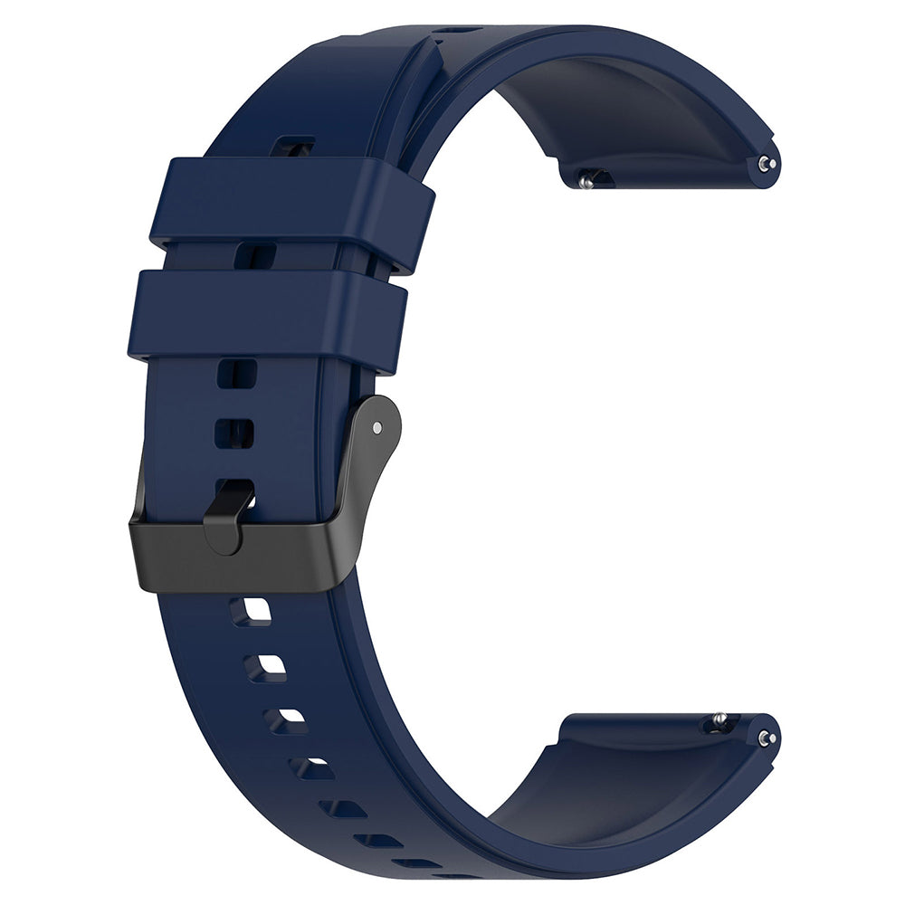 Techsuit W026 remienok pre Samsung Galaxy Watch / Huawei Watch Series, 20mm, Tmavomodrý