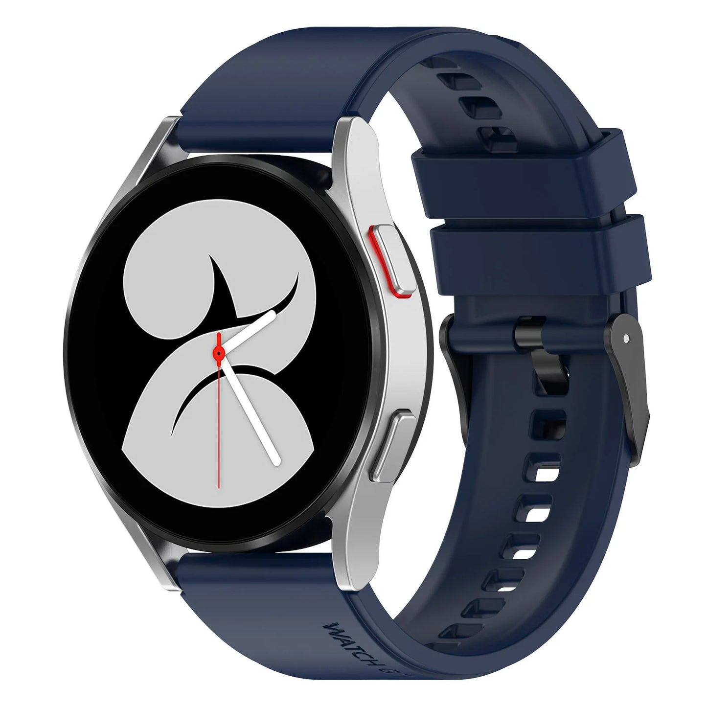 Techsuit W026 remienok pre Samsung Galaxy Watch / Huawei Watch Series, 20mm, Tmavomodrý