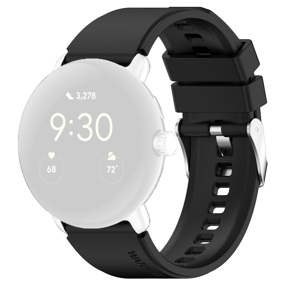Techsuit W026 Strap for Samsung Galaxy Watch / Huawei Watch Series, 20mm, Black