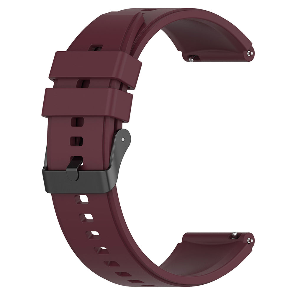 Techsuit W026 remienok pre Samsung Galaxy Watch / Huawei Watch Series, 20mm, Višňová