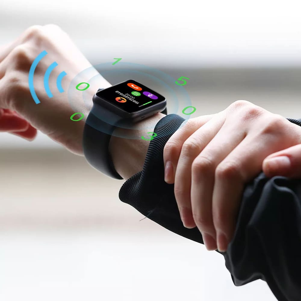 Techsuit W031 remienok pre Apple Watch 42mm / 41mm / 40mm / 38mm Series, čierny