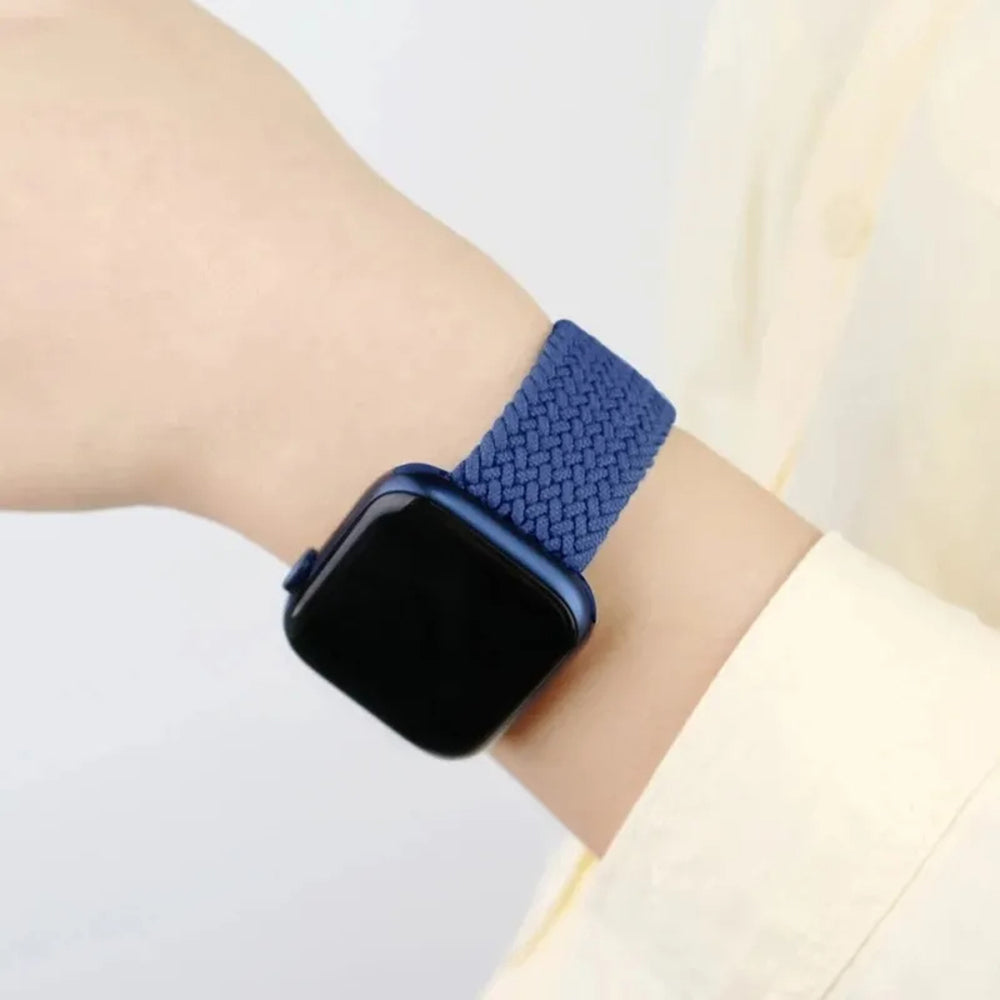 Techsuit W032 remienok pre Apple Watch 42mm / 41mm / 40mm / 38mm Series, Tmavomodrý