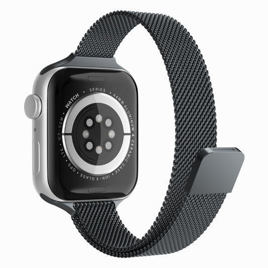 Remienok Techsuit W034 pre Apple Watch 42mm / 41mm / 40mm / 38mm Series, Čierny