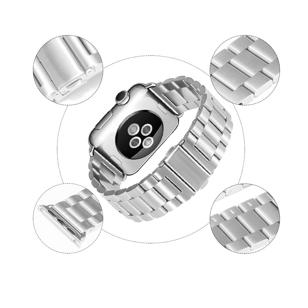 Techsuit W036 remienok pre Apple Watch 49mm / 46mm / 45mm / 44mm / 42mm Series, Strieborný