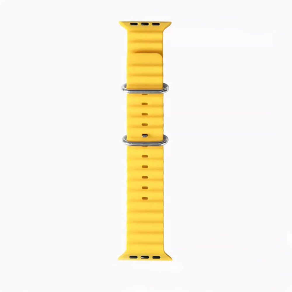 Techsuit W038 remienok pre Apple Watch 49mm / 46mm / 45mm / 44mm / 42mm Series, Žltá