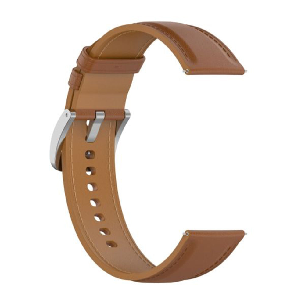 Techsuit W048 remienok pre Samsung Galaxy Watch / Huawei Watch Series, 20mm, Hnedý