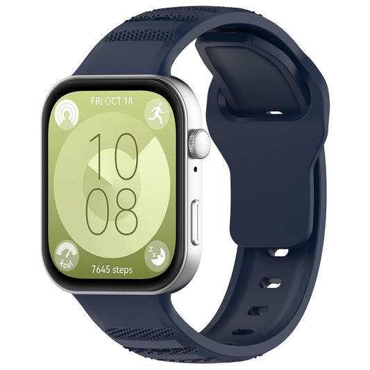 Techsuit W050 remienok pre Huawei Watch Fit 4 Pro / Watch Fit 4 / Watch Fit 3, Modrý