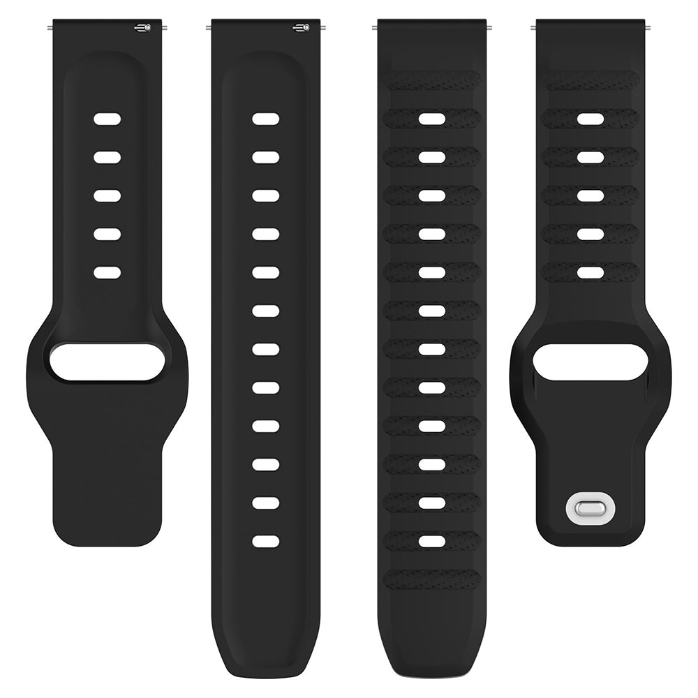 Techsuit W050 remienok pre Huawei Watch / Xiaomi Watch Series, 22mm, Čierny