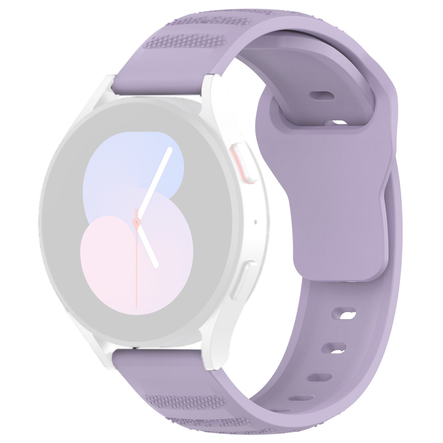 Techsuit W050 remienok pre Samsung Galaxy Watch / Huawei Watch Series, 20mm, Fialový