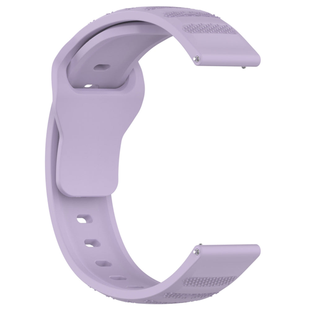 Techsuit W050 remienok pre Samsung Galaxy Watch / Huawei Watch Series, 20mm, Fialový