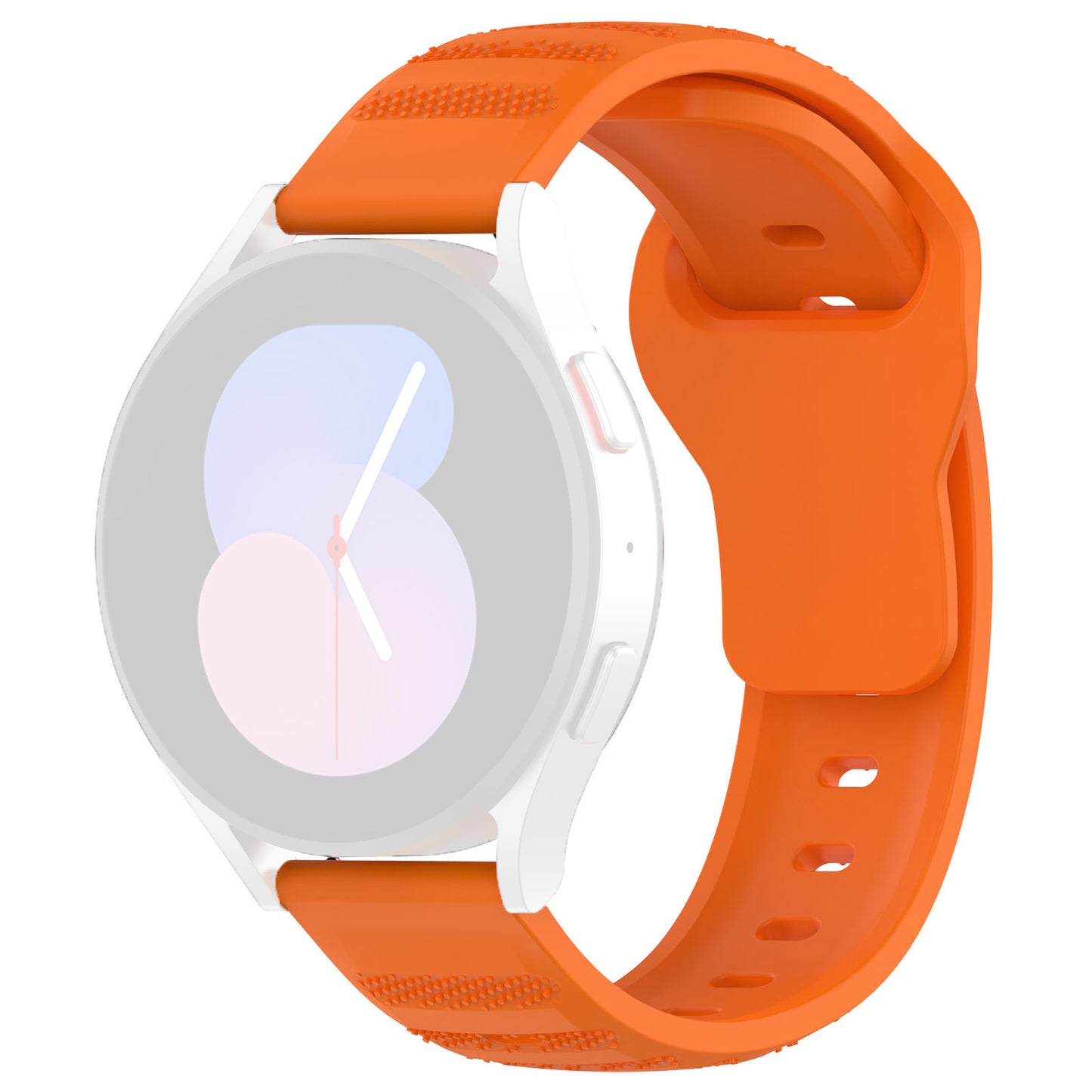 Techsuit W050 remienok pre Samsung Galaxy Watch / Huawei Watch Series, 20mm, Oranžový