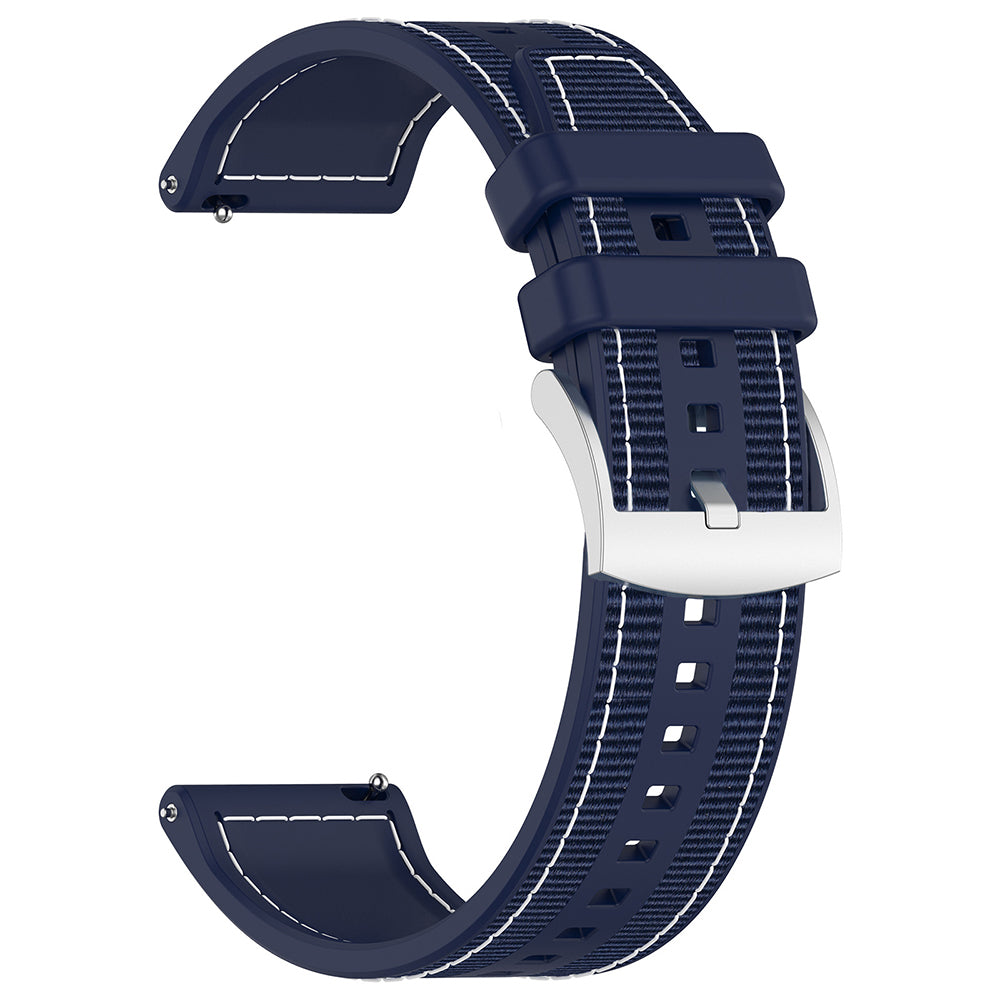 Techsuit W051 remienok pre Huawei Watch / Xiaomi Watch Series, 22mm, Tmavomodrý