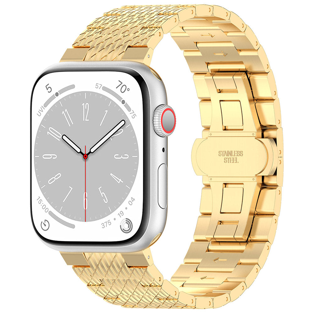 Techsuit W052 remienok pre Apple Watch 42mm / 41mm / 40mm / 38mm Series, Zlatý