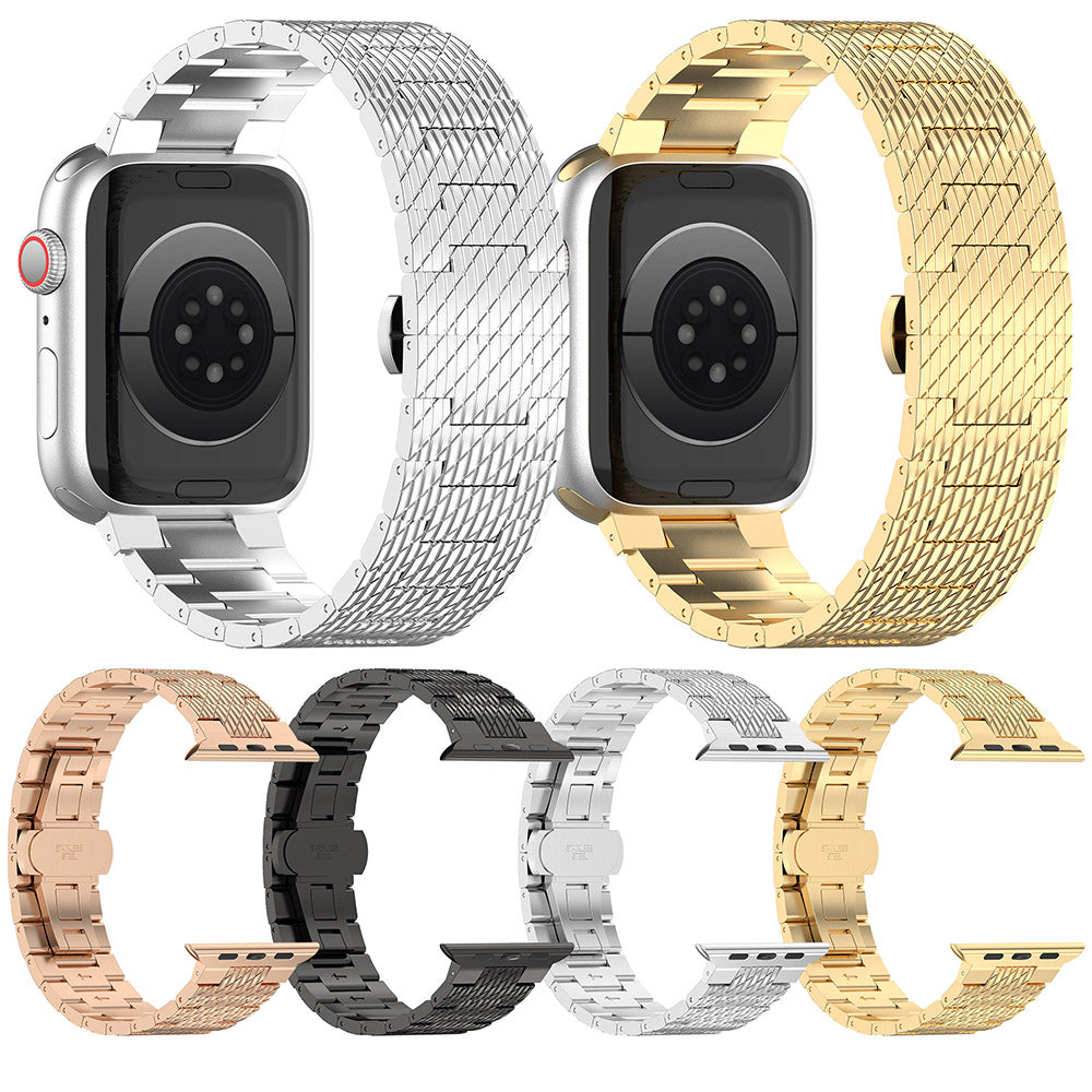 Techsuit W052 remienok pre Apple Watch 42mm / 41mm / 40mm / 38mm Series, Zlatý