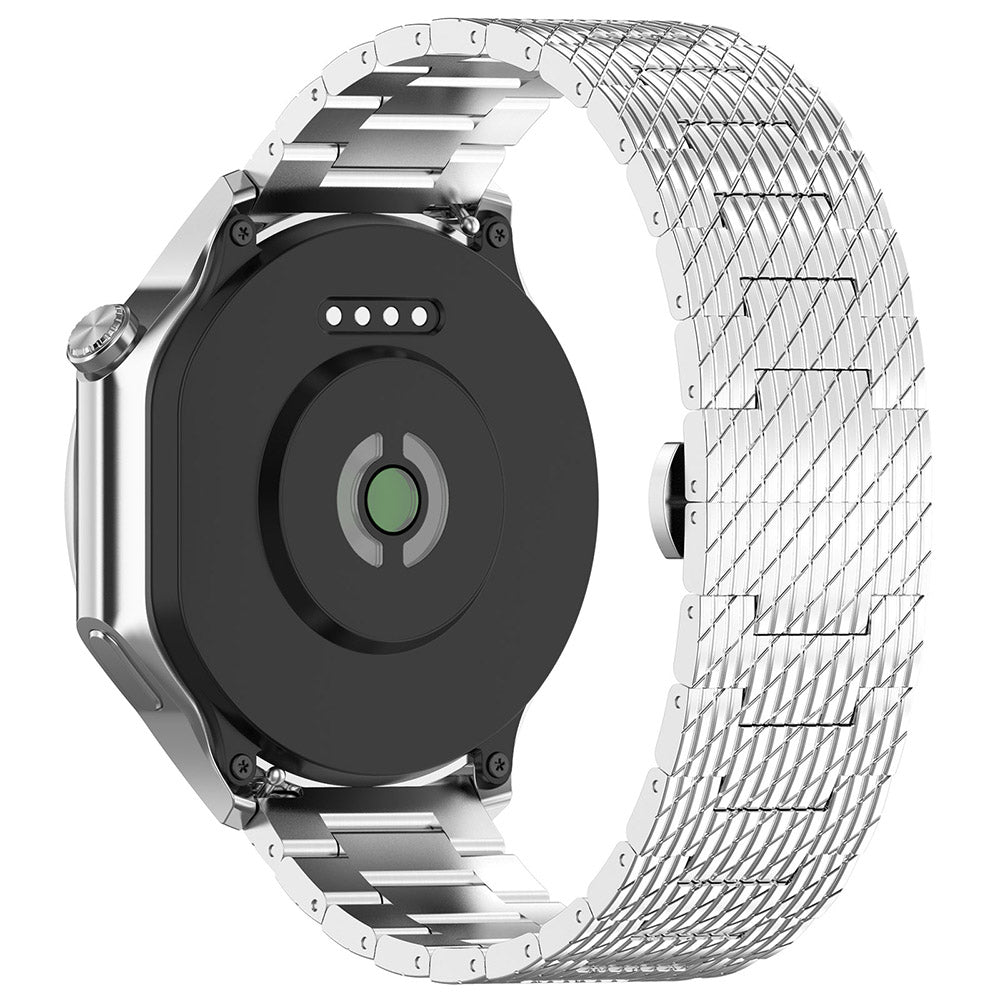 Techsuit W052 remienok pre Huawei Watch / Xiaomi Watch Series, 22mm, Strieborný