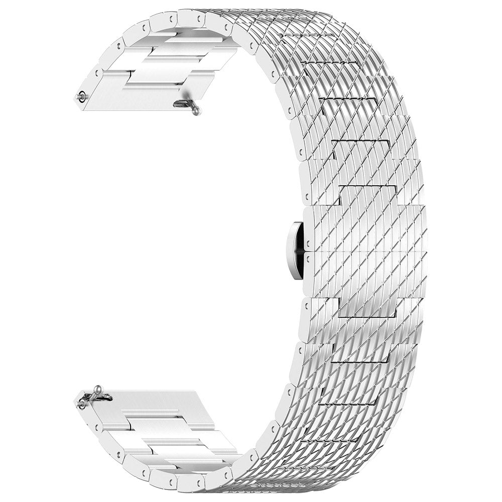 Techsuit W052 remienok pre Huawei Watch / Xiaomi Watch Series, 22mm, Strieborný