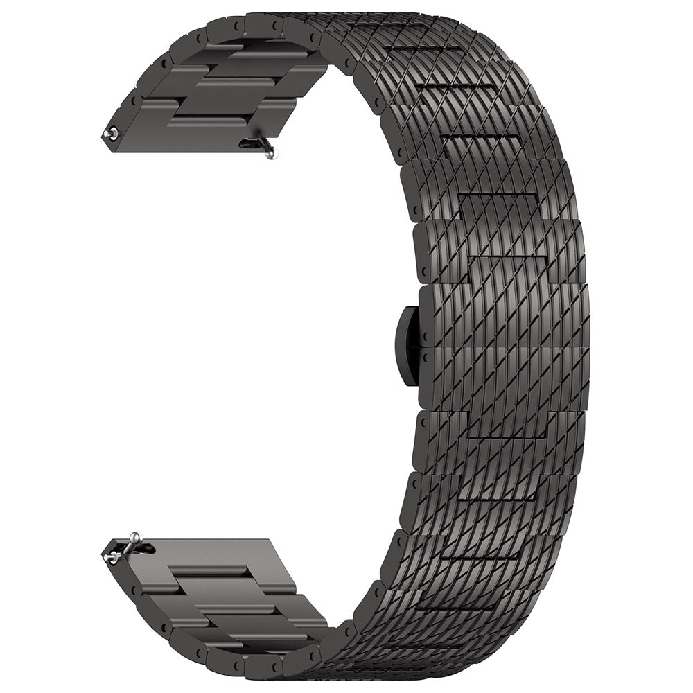 Techsuit W052 remienok pre Samsung Galaxy Watch / Huawei Watch Series, 20mm, čierny