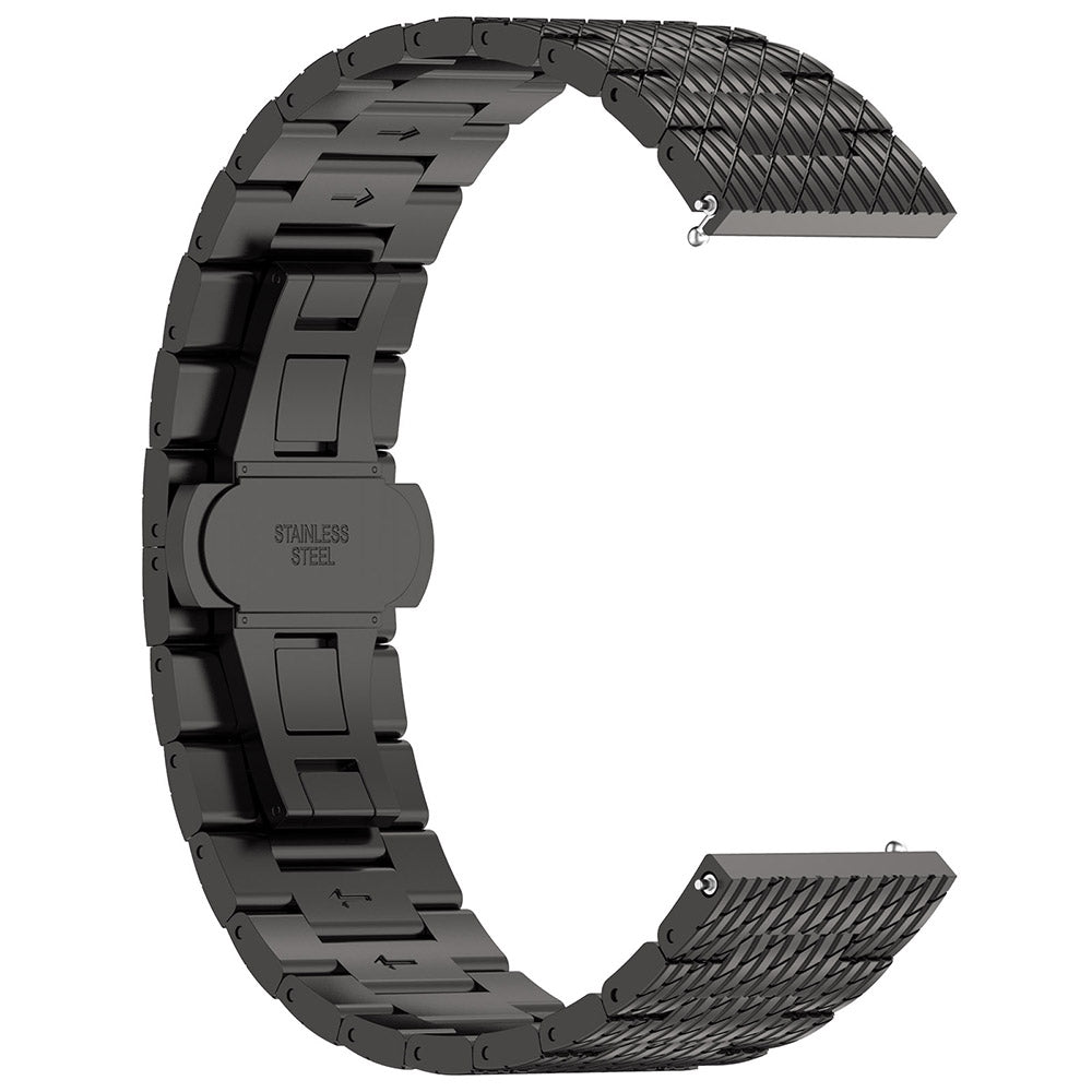 Techsuit W052 remienok pre Samsung Galaxy Watch / Huawei Watch Series, 20mm, čierny