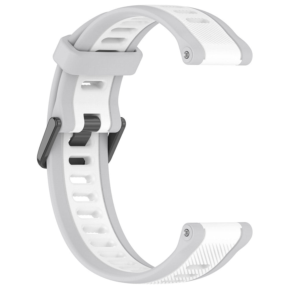 Techsuit W053 remienok pre Huawei Watch / Garmin Watch Series, 18mm, Biela