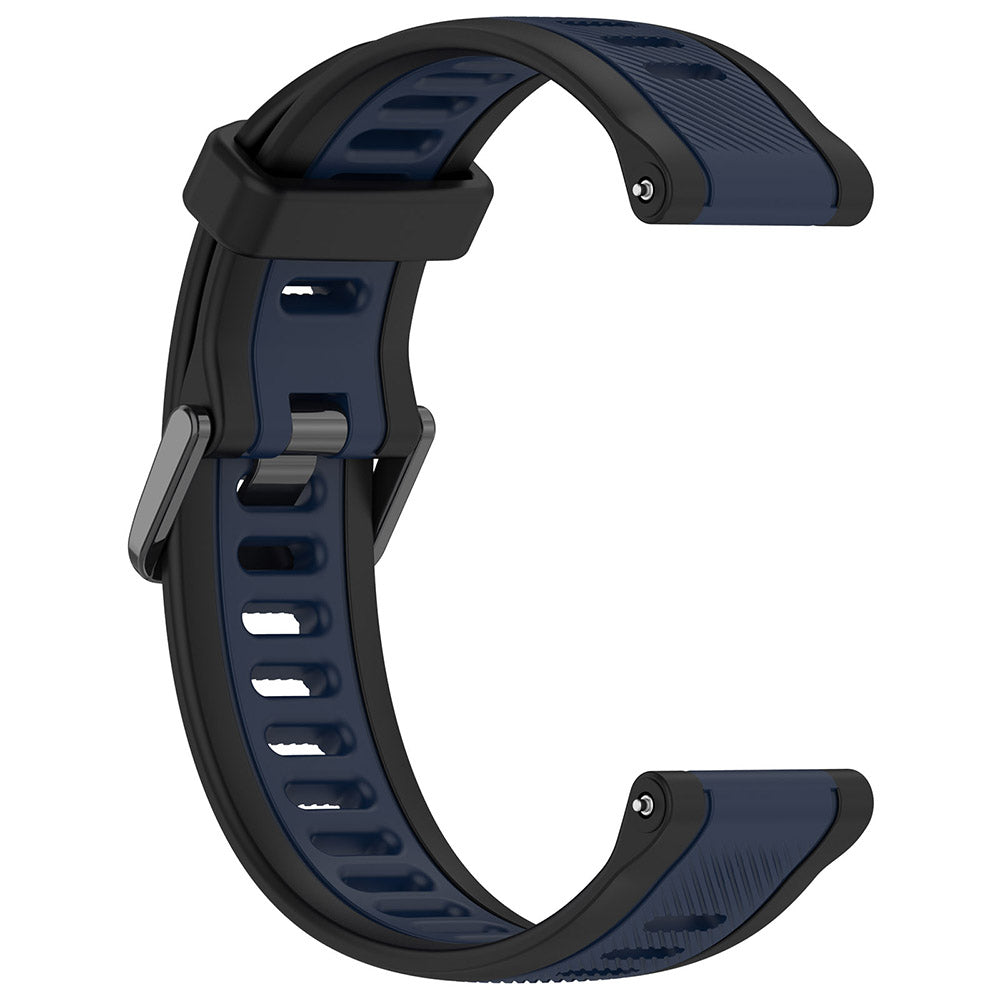 Techsuit W053 Strap for Huawei Watch / Garmin Watch Series, 18mm, Dark Blue