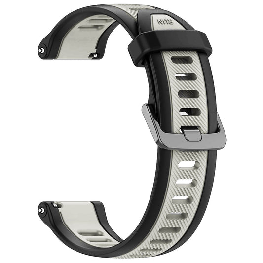 Remienok Techsuit W053 pre Huawei Watch / Garmin Watch Series, 18mm, Sivý