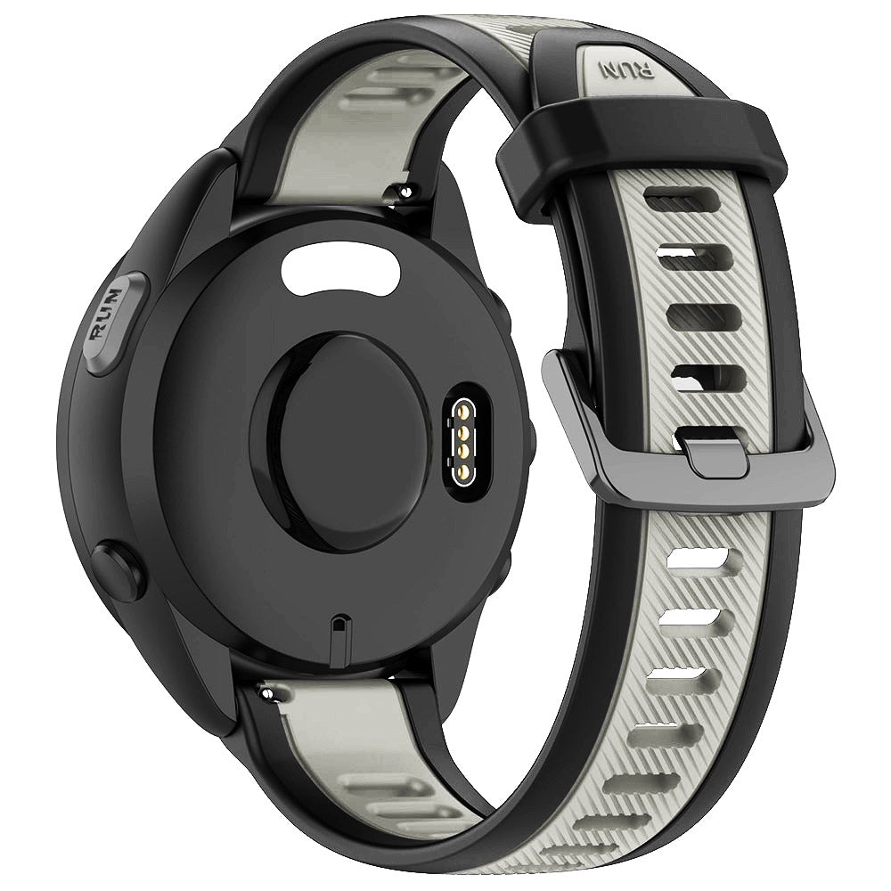 Remienok Techsuit W053 pre Huawei Watch / Garmin Watch Series, 18mm, Sivý