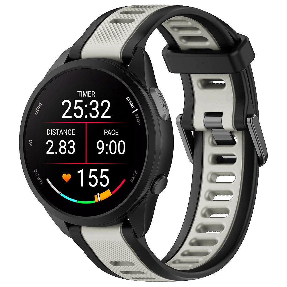 Techsuit W053 remienok pre Huawei Watch / Xiaomi Watch Series, 22mm, Sivý