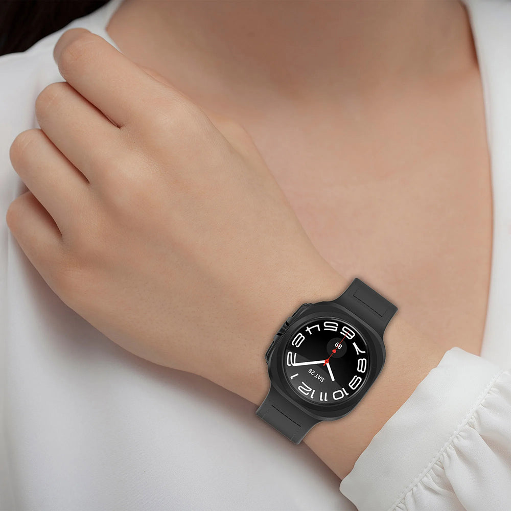 Techsuit W056 remienok pre Samsung Galaxy Watch Ultra, Hnedý