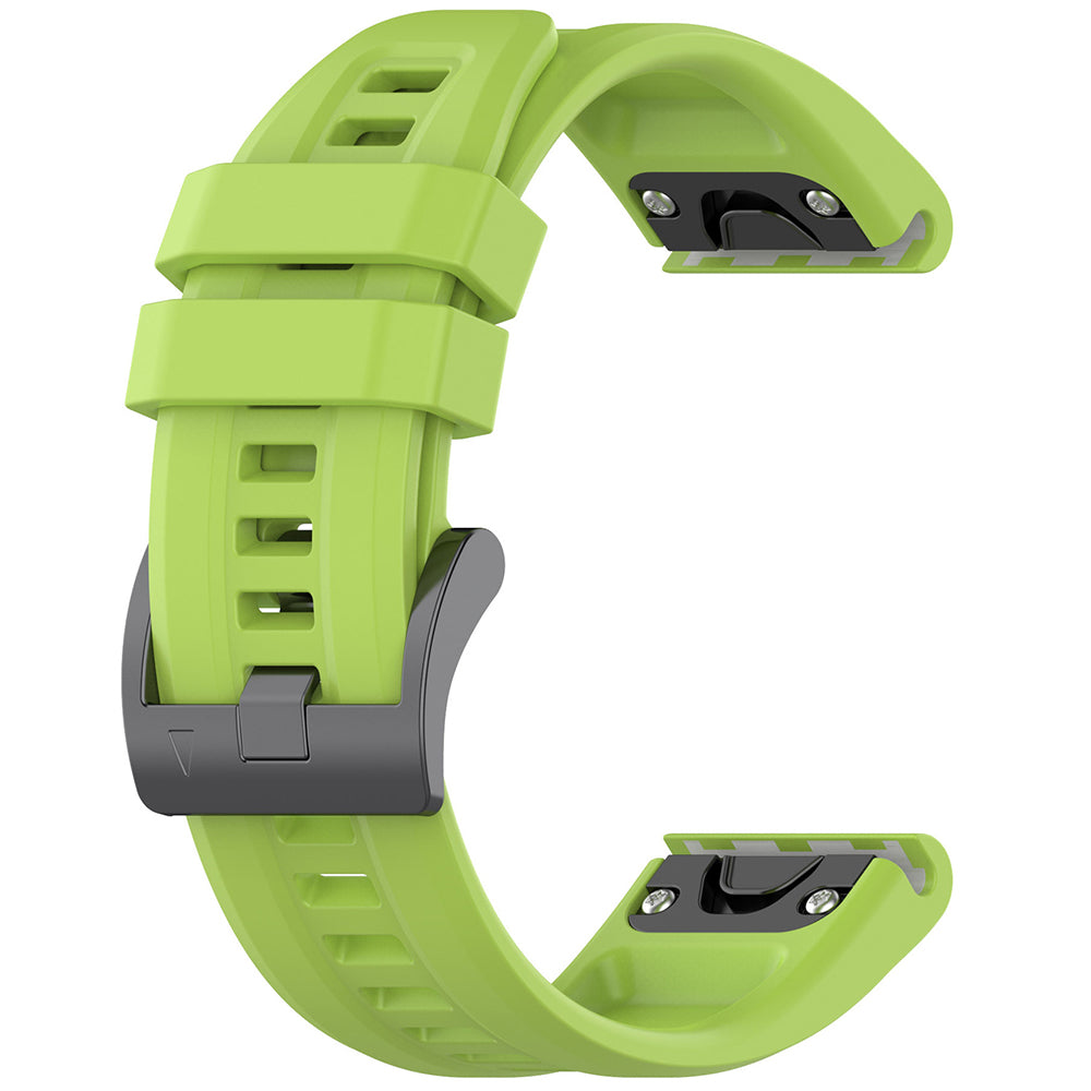 Techsuit W060 remienok pre Garmin Instinct / Approach / Fenix Watch Series, 20mm, Svetlo zelená